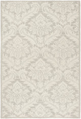 Safavieh Micro-Loop 4'-0" x 6'-0" Rug in Silver