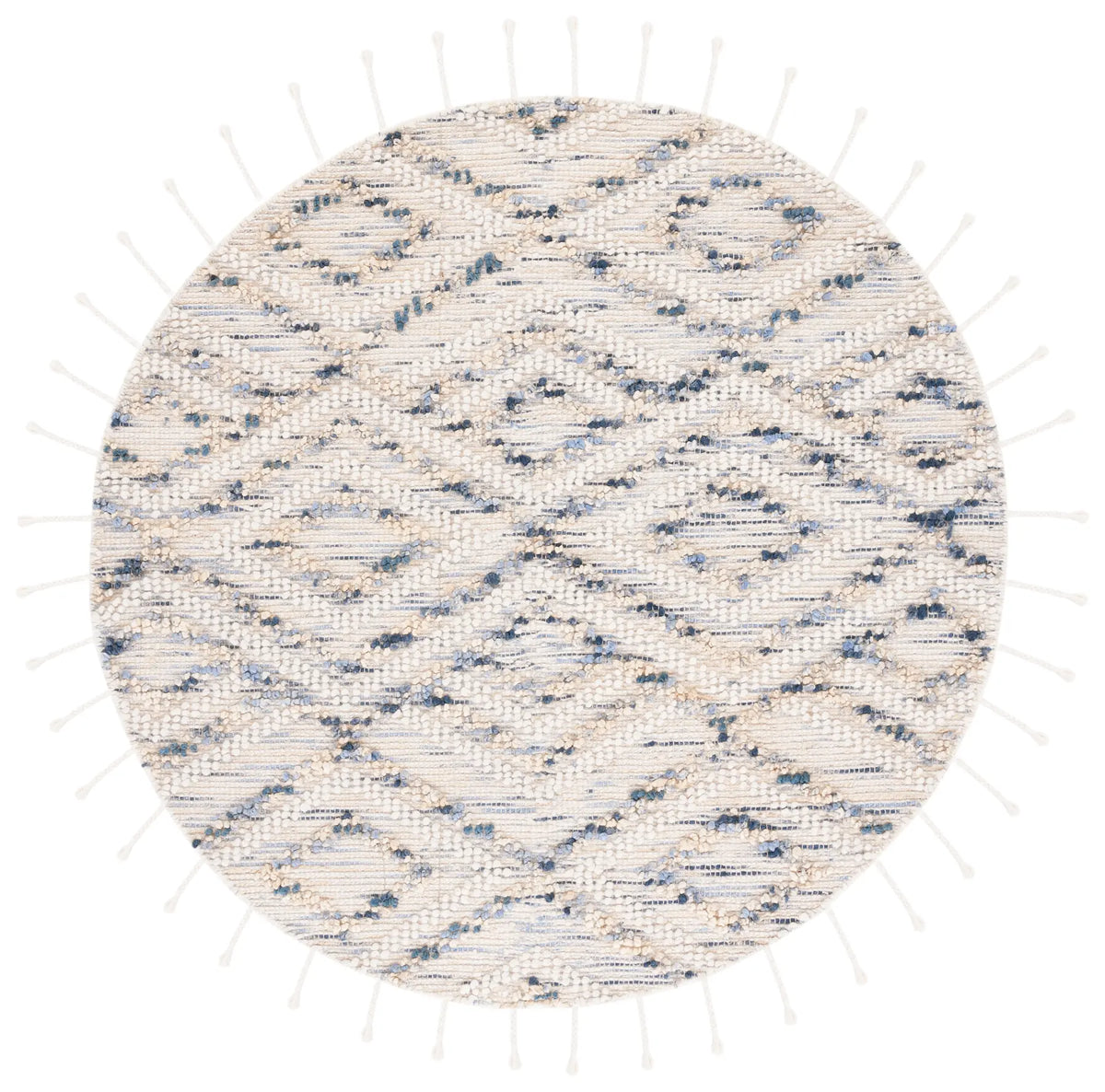 Safavieh Natura 6'-0" x 6'-0" Rug in Ivory / Blue