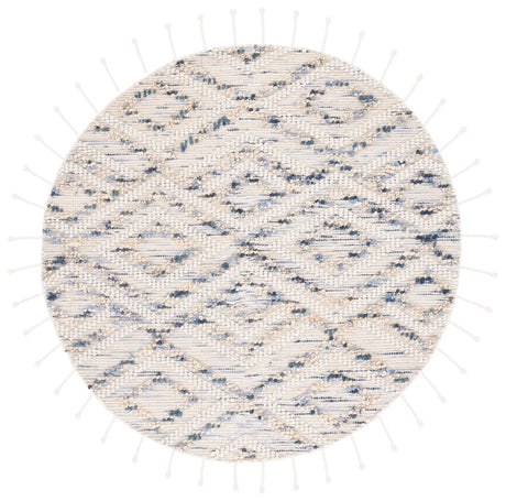Safavieh Natura 6'-0" x 6'-0" Rug in Ivory / Blue