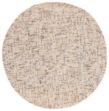 Safavieh Abstract 6'-0" x 6'-0" Rug in Beige / Gold