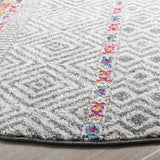 Safavieh Madison 700 5'-3" x 5'-3" Rug in Grey / Ivory