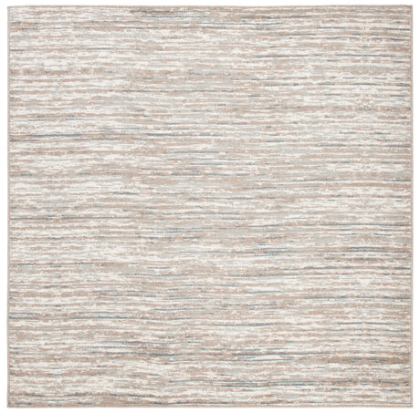 Safavieh Pyramid 6'-7" x 6'-7" Rug in Grey / Ivory