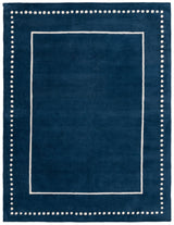 Safavieh Bella 10'-0" x 14'-0" Rug in Navy Blue / Ivory