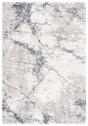 Safavieh Fontana Shag  800 4'-0" x 6'-0" Rug in Ivory / Grey