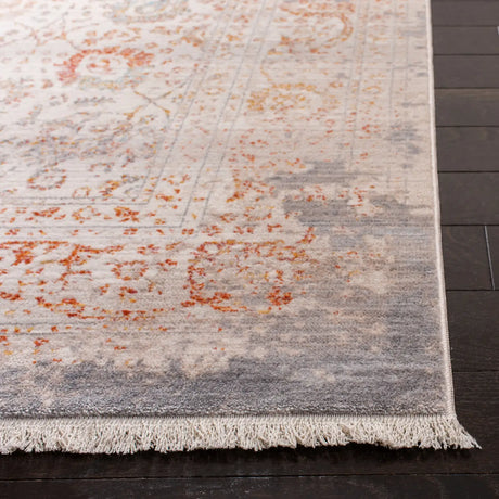 Safavieh Vintage Persian 4'-0" x 6'-0" Rug in Grey / Multi