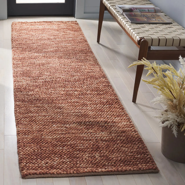 Safavieh Natura 2'-3" x 9'-0" Rug in Rust / Brown
