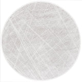 Safavieh Mila 6'-7" x 6'-7" Rug in Grey / Ivory