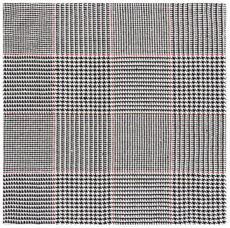 Safavieh Marbella 6'-0" x 6'-0" Rug in Black / Ivory