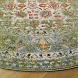 Safavieh Monaco 6'-7" x 6'-7" Rug in Sage / Rust