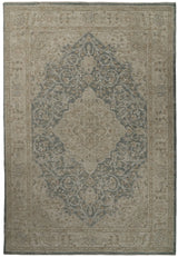 Dynamic Rugs Solace 17920 Power Loomed Traditional Beige/Blue Rug - Rectangular