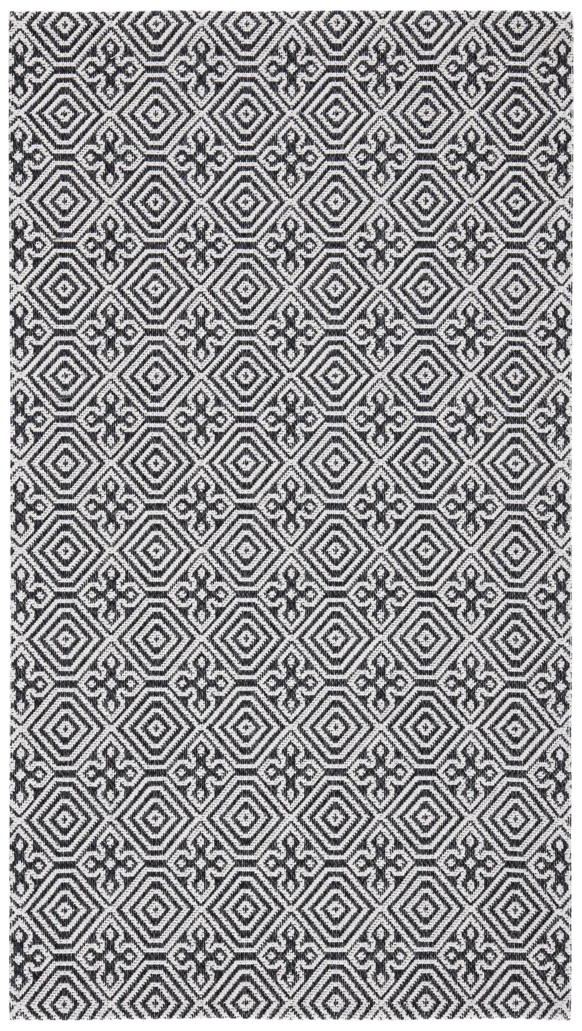 Safavieh Augustine 2'-10" x 5'-0" Rug in Black / Light Grey