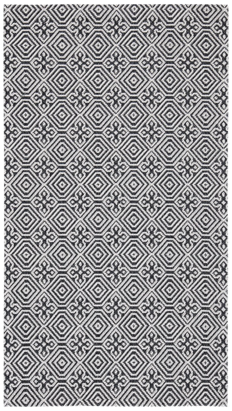 Safavieh Augustine 2'-10" x 5'-0" Rug in Black / Light Grey