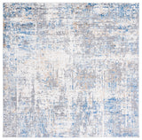 Safavieh Shivan 100 6'-7" x 6'-7" Rug in Ivory / Blue