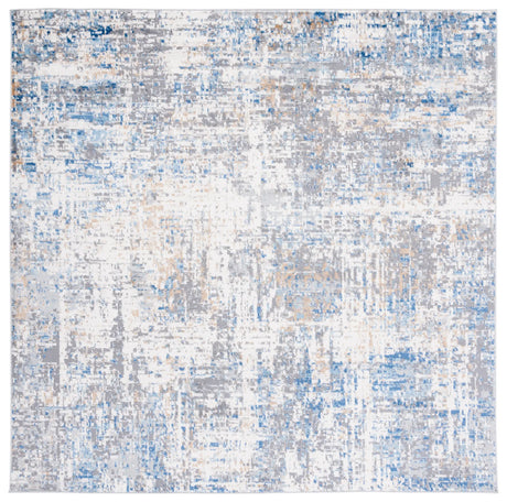 Safavieh Shivan 100 6'-7" x 6'-7" Rug in Ivory / Blue