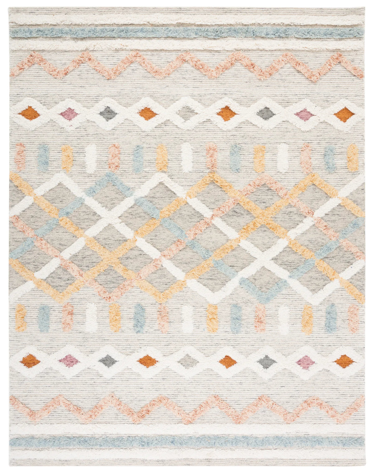 Safavieh Kenya 10'-0" x 14'-0" Rug in Ivory / Blue