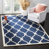 Safavieh Cambridge 5'-0" x 8'-0" Rug in Navy / Ivory