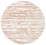 Safavieh Tahoe Shag 6'-7" x 6'-7" Rug in Ivory / Gold