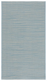 Safavieh Courtyard 2'-0" x 3'-7" Rug in Aqua / Cream