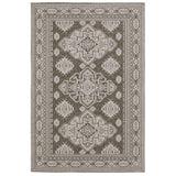 Oriental Weavers Sphinx Intrigue Int06 Grey/ Grey Rug - main flat