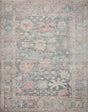 Loloi Elysium Ely-02 Graphite/Multi Rug - main flat