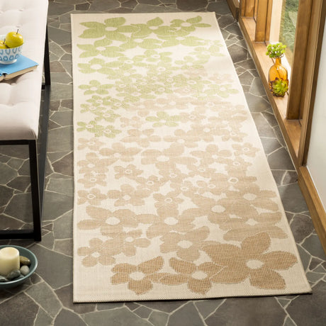 Safavieh Martha Stewart 2'-7" x 8'-2" Rug in Beige / Sweet Pea