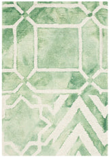 Safavieh Dip Dye 2'-0" x 3'-0" Rug in Green / Ivory