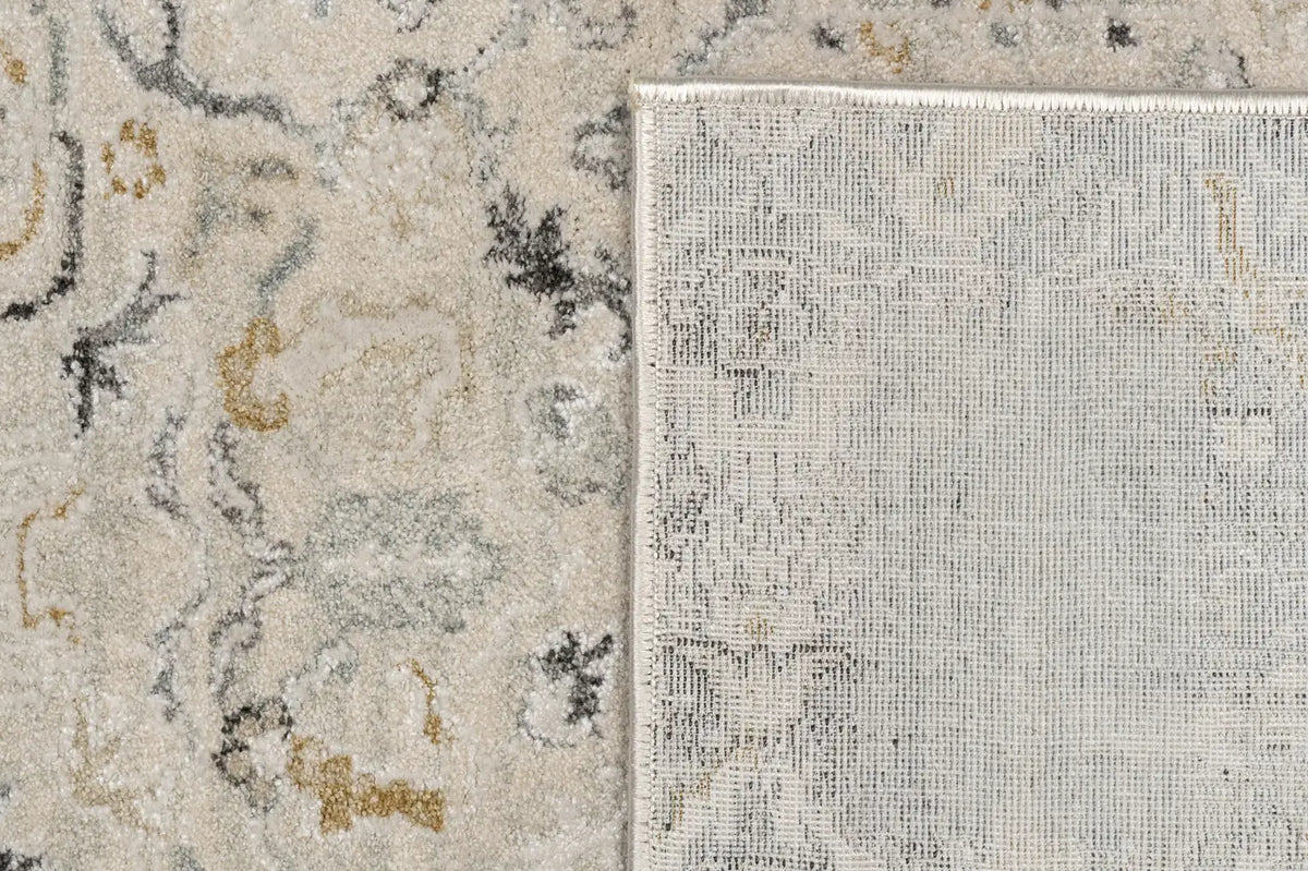 Dynamic Rugs Annalise 7602 Cream/Multi Rug - Corner