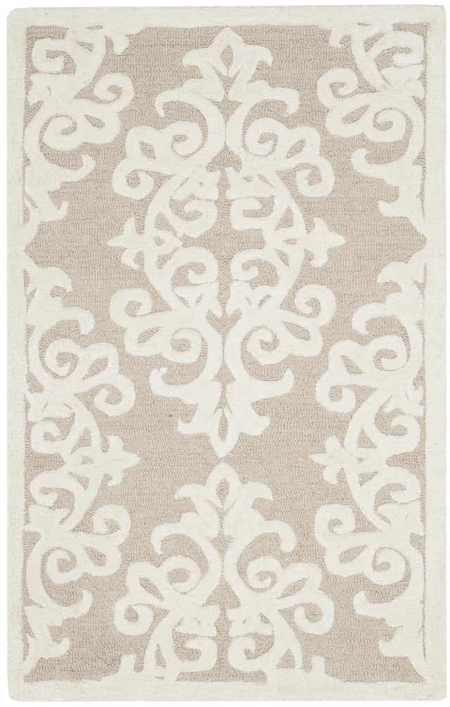 Safavieh Bella 2'-0" x 3'-0" Rug in Sand / Ivory