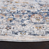 Safavieh Moondust 600 6'-0" x 6'-0" Rug in Grey / Blue