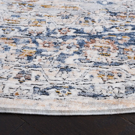Safavieh Moondust 600 6'-0" x 6'-0" Rug in Grey / Blue