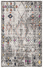 Safavieh Adirondack 3'-0" x 5'-0" Rug in Light Grey / Fuchsia
