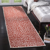 Safavieh Marbella 2'-3" x 8'-0" Rug in Red / Ivory