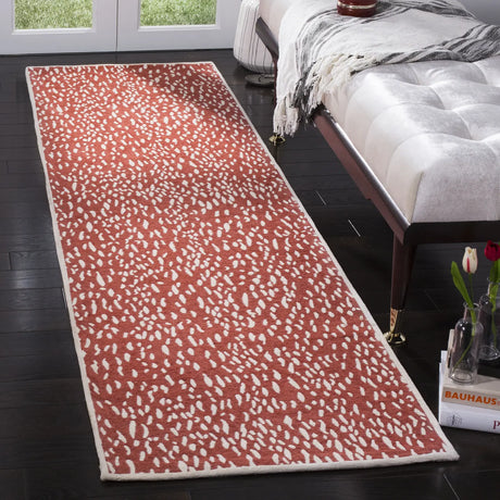 Safavieh Marbella 2'-3" x 8'-0" Rug in Red / Ivory