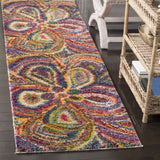 Safavieh Fiesta Shag 2'-3" x 6'-0" Rug in Multi