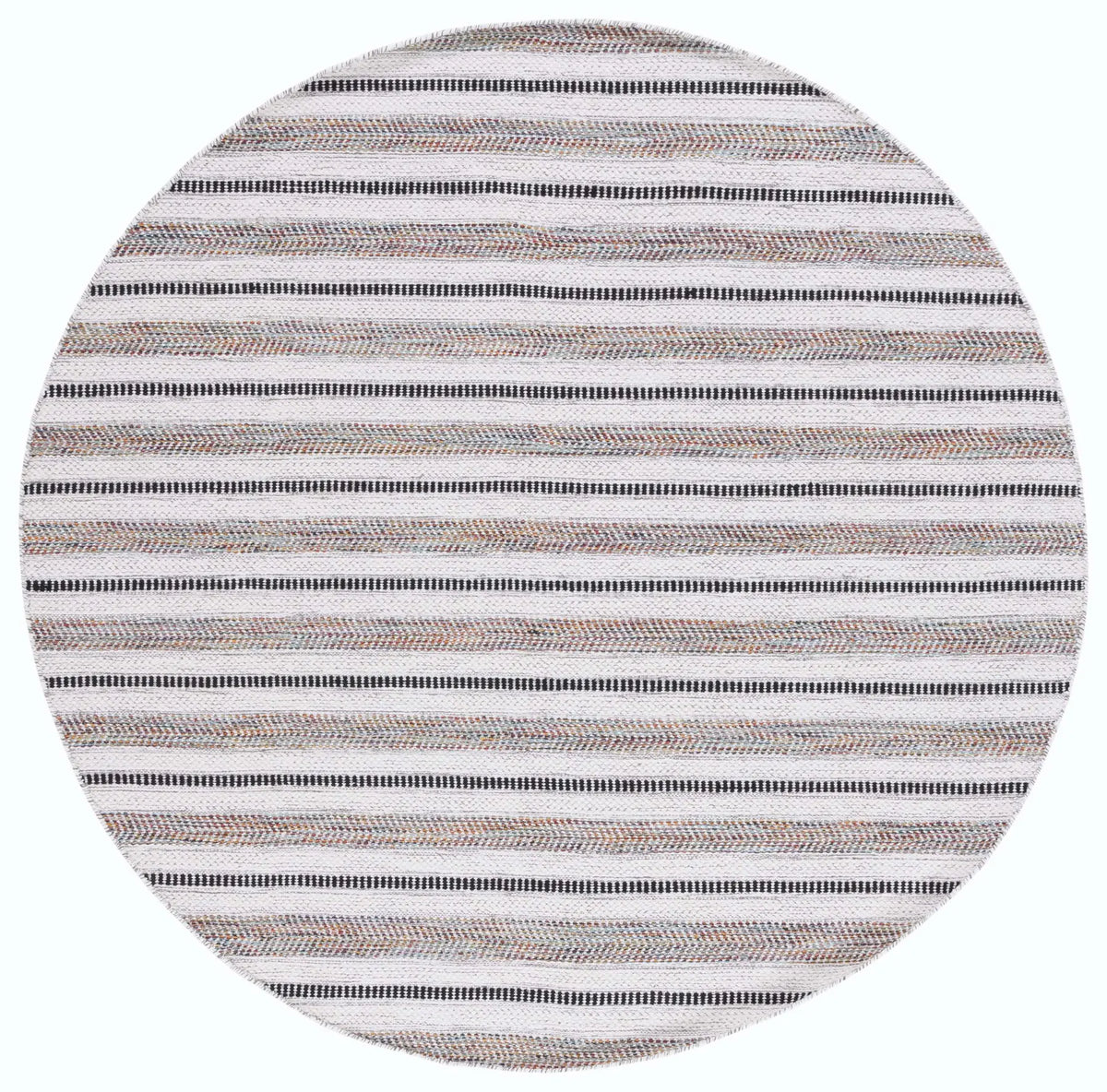 Safavieh Montauk 6'-0" x 6'-0" Rug in Grey / Ivory