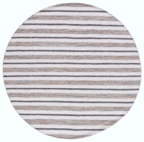 Safavieh Montauk 6'-0" x 6'-0" Rug in Grey / Ivory