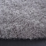 Safavieh Luxe Shag 6'-0" x 6'-0" Rug in Grey