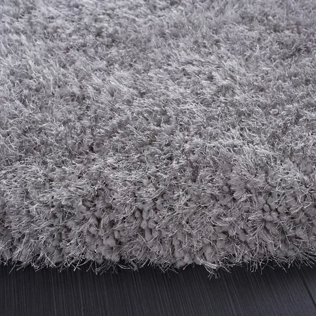 Safavieh Luxe Shag 6'-0" x 6'-0" Rug in Grey