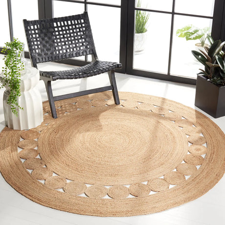 Safavieh Natural Fiber 5'-0" x 5'-0" Rug in Natural