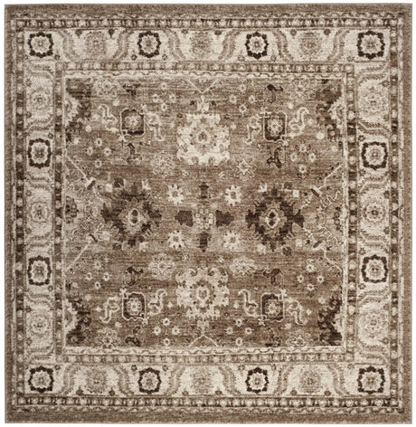 Safavieh Vintage Hamadan 6'-7" x 6'-7" Rug in Taupe