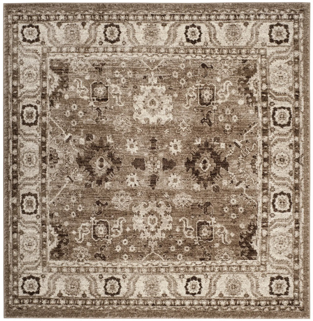 Safavieh Vintage Hamadan 6'-7" x 6'-7" Rug in Taupe