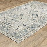 Oriental Weavers Sphinx Windham WIN01 Blue Rugs - angle detail