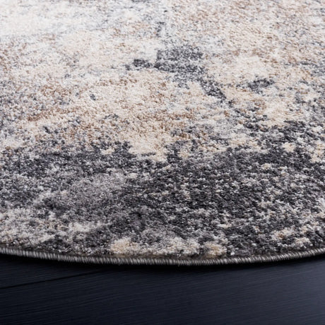 Safavieh Aston 5'-3" x 5'-3" Rug in Light Grey / Grey