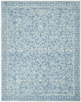 Safavieh Martha Stewart 8'-0" x 10'-0" Rug in Blue / Ivory