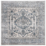 Safavieh Oregon 800 6'-7" x 6'-7" Rug in Light Blue / Ivory