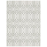 Oriental Weavers Montecito 4158W White/ Grey Rug - main flat