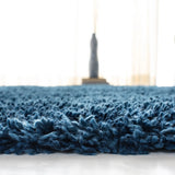 Safavieh Fontana Shag  800 4'-0" x 6'-0" Rug in Blue