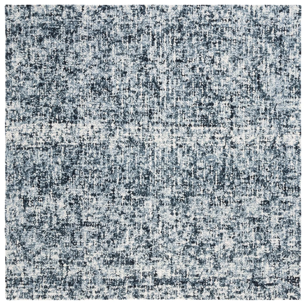 Safavieh Abstract 6'-0" x 6'-0" Rug in Black / Ivory