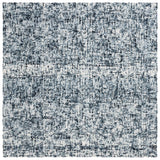 Safavieh Abstract 6'-0" x 6'-0" Rug in Black / Ivory