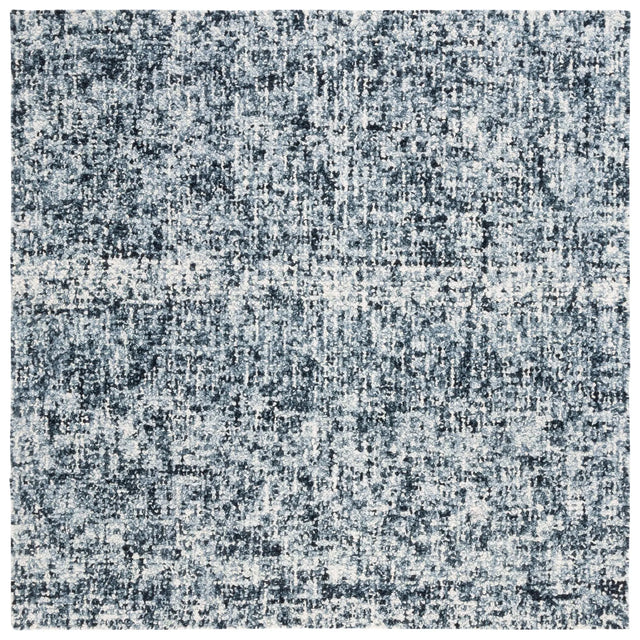 Safavieh Abstract 6'-0" x 6'-0" Rug in Black / Ivory
